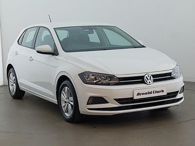 Used VW Polo Edition 65 HP (47 kW) 2019 White Hatchback