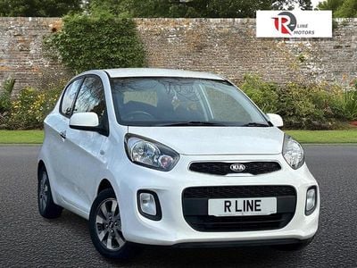 Used Kia Picanto 65 HP (47 kW) 2016 White Hatchback