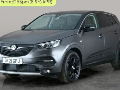 Used Vauxhall Grandland X SRi 131 HP (96 kW) 2021 Grey SUV