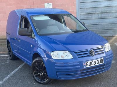 Used VW Caddy 69 HP (50 kW) 2009 Blue MPV