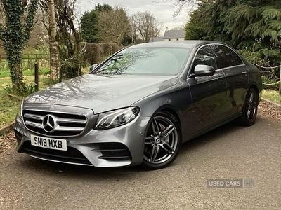 Used Mercedes E220 AMG line 194 HP (142 kW) 2019 Grey Sedan