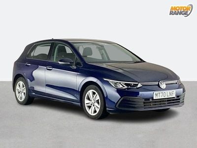 Used VW Golf VII Life 150 HP (110 kW) 2020 Blue Hatchback