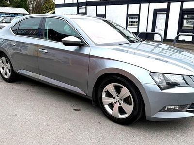 Used Skoda Superb SE Technology 150 HP (110 kW) 2016 Grey Hatchback