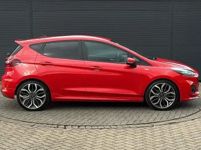 Used Ford Fiesta ST-Line X 123 HP (90 kW) 2022 Red Hatchback