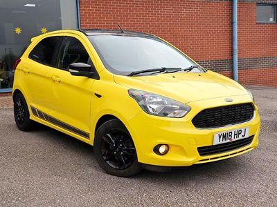 Used Ford Ka Plus Zetec 85 HP (62 kW) 2018 Yellow Hatchback