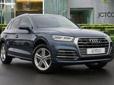 Blue Used 2018 Audi Q5 S-Line SUV | £18,000 (Fair price)