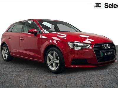Used Audi A3 150 HP (110 kW) 2017 Red Hatchback