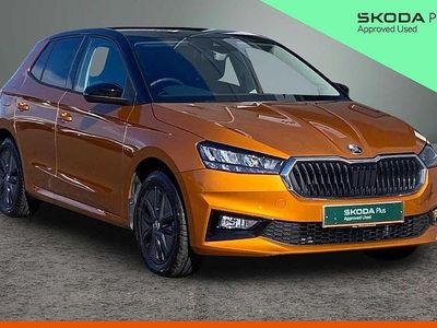New Skoda Fabia Design Edition 85 HP (62 kW) 2025 Phoenix orange metallic Hatchback