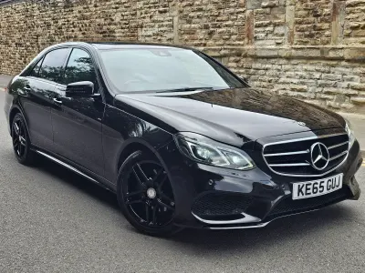 Used Mercedes E220 AMG 2016 Black Sedan