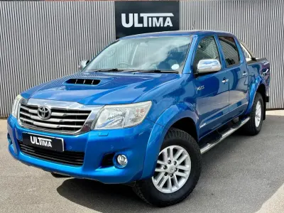 Used Toyota HiLux 171 HP (125 kW) 2014 Blue Pickup