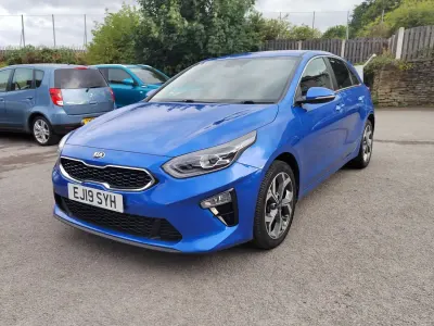 Used Kia Ceed 140 HP (102 kW) 2019 Blue Hatchback
