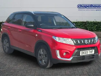 Used Suzuki Vitara SZ-T 2019 Red and black SUV