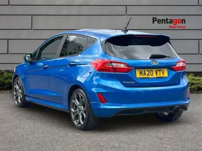 Used Ford Fiesta ST-Line 94 HP (69 kW) 2020 Blue Hatchback