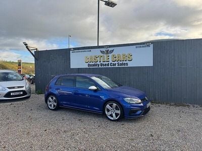 Blue Used 2018 VW Golf VII R Hatchback | £18,995 (Fair price)