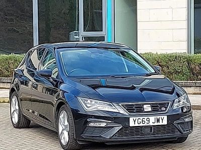 Used Seat Leon FR 130 HP (95 kW) 2019 Black Hatchback