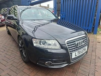 Used Audi A6 S-Line 170 HP (125 kW) 2011 Black Estate