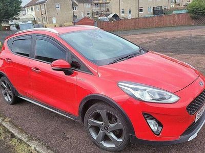 Used Ford Fiesta Active 125 HP (91 kW) 2020 Red Hatchback