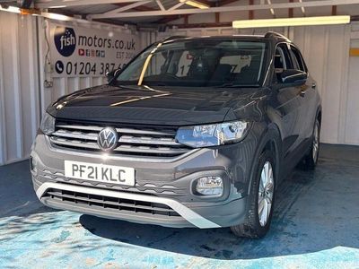 Used VW T-Cross SE 95 HP (69 kW) 2021 Grey SUV