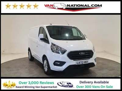 Used Ford Transit Custom Limited 130 HP (95 kW) 2023 White Van