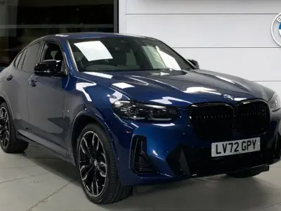 Used BMW X4 M Sport 355 HP (261 kW) 2022 Blue SUV