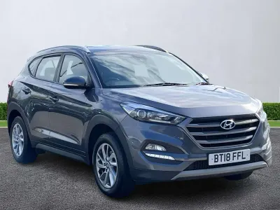 Używany Hyundai Tucson SE 177 KM (130 kW) 2018 Szary SUV