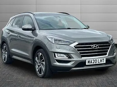 Usado Hyundai Tucson Premium SE 136 CV (100 kW) 2020 Verde SUV