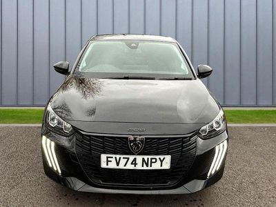 Used Peugeot 208 Allure 99 HP (72 kW) 2024 Black Hatchback
