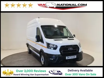 Used Ford Transit 130 HP (95 kW) 2023 White Van