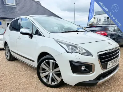 Used Peugeot 3008 Allure 120 HP (88 kW) 2016 White SUV