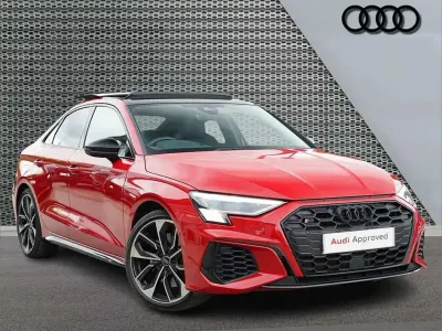 Used Audi S3 Advanced 310 HP (228 kW) 2022 Red Sedan