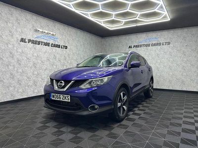 Used Nissan Qashqai N-Connecta 2017 Blue SUV