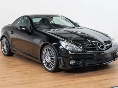 Used Mercedes SLK55 AMG AMG 360 HP (264 kW) 2008 Black Cabriolet
