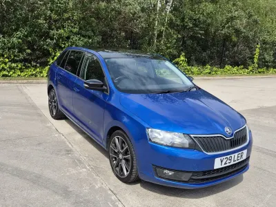 Gebraucht Skoda Rapid Sport 2016 Blau Kleinwagen
