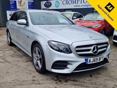Used Mercedes E300 AMG line 2019 Silver Estate