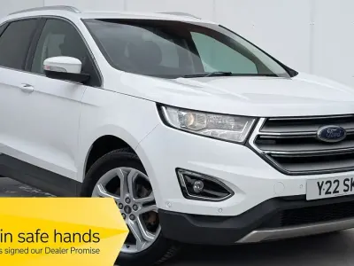 Begagnad Ford Edge Titanium 210 HK (154 kW) 2016 Vit SUV