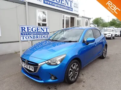 Używany Mazda 2 Inclusive 115 KM (84 kW) 2016 Niebieski Hatchback
