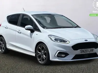 Used Ford Fiesta ST-Line 95 HP (69 kW) 2020 White Hatchback