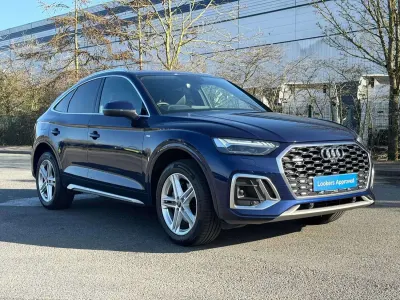 Used Audi Q5 S-Line 204 HP (150 kW) 2023 Blue SUV