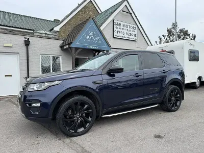 Used Land Rover Discovery Sport HSE 180 HP (132 kW) 2019 Blue SUV