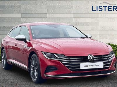 Red Used 2023 VW Arteon Elegance Estate | £25,985 (Expensive)