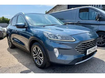 Used Ford Kuga Titanium 120 HP (88 kW) 2021 Blue SUV