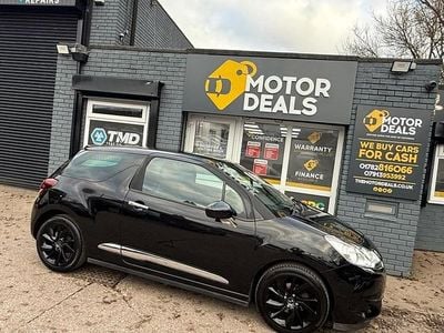 Black Used 2017 DS Automobiles DS3 Connected Chic Hatchback | £4,895 (Fair price)
