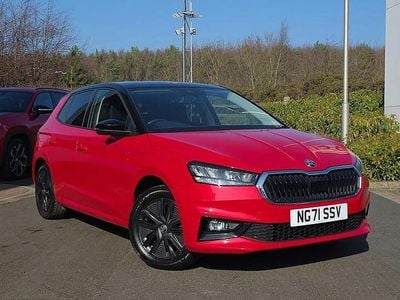 Used Skoda Fabia Colour Edition 94 HP (69 kW) 2022 Red Hatchback