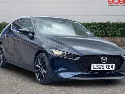 Used Mazda 3 Homura-Line 140 HP (102 kW) 2025 Blue Hatchback