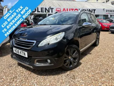 Used Peugeot 2008 S 120 HP (88 kW) 2016 Black SUV