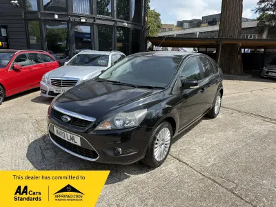 Used Ford Focus Titanium 2010 Black Hatchback