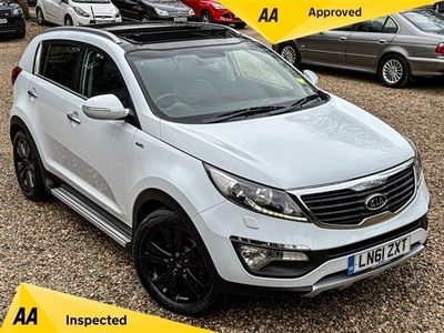 used Kia Sportage (2011/61)2.0 CRDi KX-3 (Sat Nav) 5d Auto