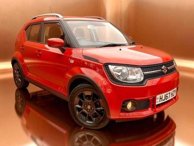 Red Used 2017 Suzuki Ignis SZ-T Hatchback | £7,999 (Fair price)