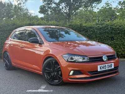Used VW Polo SE 2019 Orange Hatchback