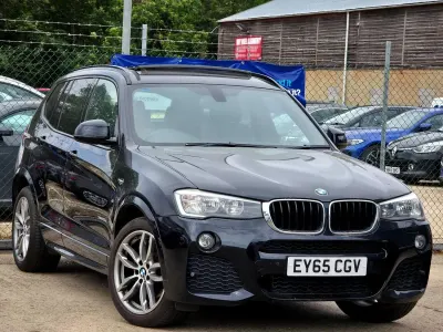 Used BMW X3 M Sport 190 HP (139 kW) 2015 Black SUV
